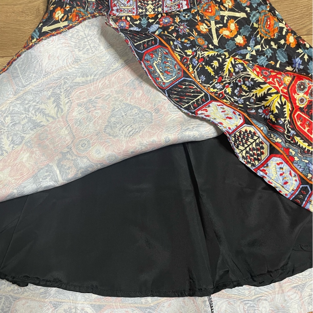 NWOT Vibrant Multicolor Sleeveless Mini Dress - Picture 11 of 15
